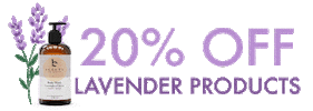 Natural Beauty Lavender Sticker by Beauty by Earth