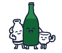 Happy Japanese Sticker