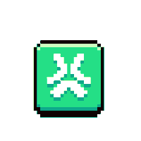 Pixel Agw Sticker by Abstract HotDogs