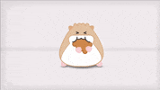 cookie eat GIF by hamsta.world
