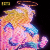 Polygon1993 art anime glitch 90s GIF