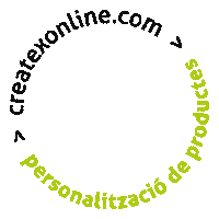 createxonline personalización textil createxonline personalización camisetas Sticker