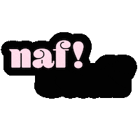 nafia nafsalon Sticker by NAF! Stuff Limited