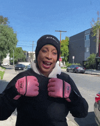 Fight Me Bad Ass GIF by Holly Logan