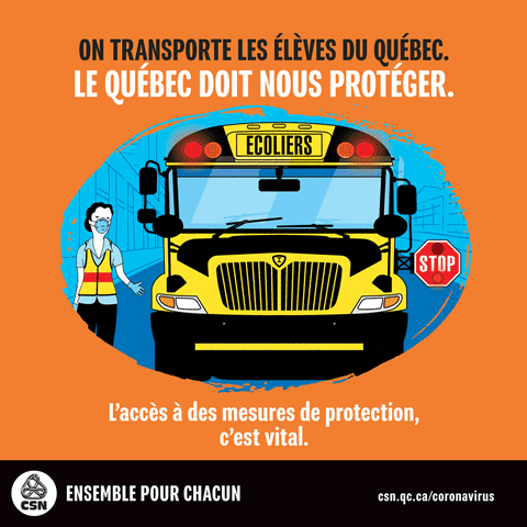 lacsn giphyupload coronavirus covid19 quebec GIF