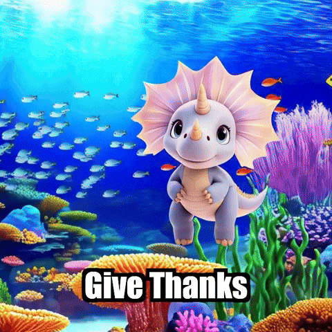 Give Thanks Wisdom GIF by Divineasaur