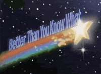 Shooting Star Space GIF by Butter baby
