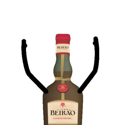 Goal Celebrar Sticker by Licor Beirão