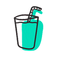 Happy Hour Drinking Sticker by TheSkillsNetwork