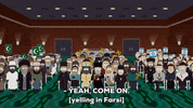 excited audience GIF by South Park 
