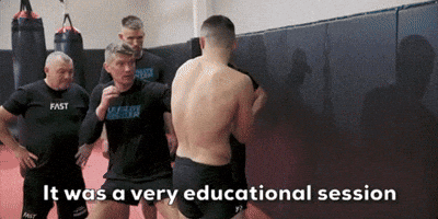 It Was A Very Educational Session