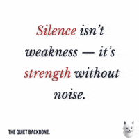 Strength Silence GIF