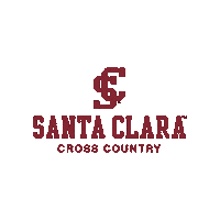 Scu Cross Country Sticker by Santa Clara Broncos