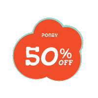 Discount Promotion Sticker by PONEY