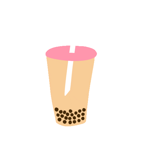 Bubble Tea Sticker by *.✧ Craftea Kitteą ✧.*