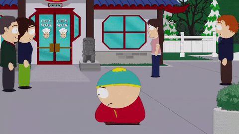 eric cartman walking GIF by South Park 