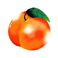 Summer Fruit Sticker by DeeBee's