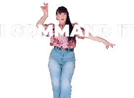 Diva Command Sticker by Ingrid Arna