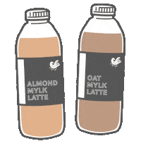Coffee Latte Sticker by KISAKU