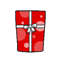 Christmas Unwrapping Sticker by Bulk Powders