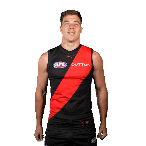 Zach Merrett Football Sticker by Essendon FC