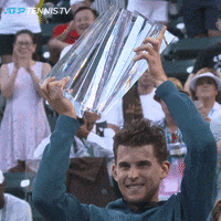 happy dominic thiem GIF by Tennis TV