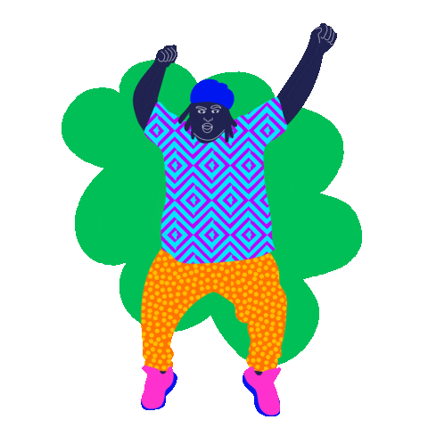 Happy Dance Sticker by Messenger