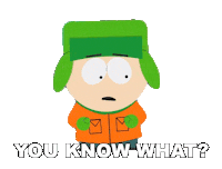 Screw It Kyle Broflovski Sticker by South Park