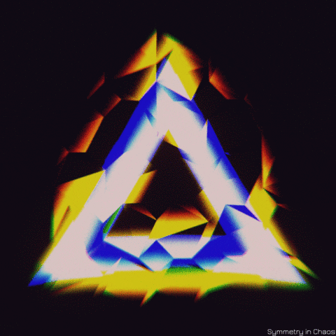 symmetryinchaos giphyupload triangle hex blender3d GIF