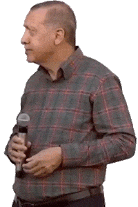 Recep Tayyip Erdogan Reaction Sticker by Balıkesir Design Studio