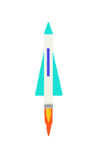 Space Flying Sticker by Beam