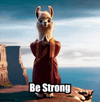 Strength Be Strong GIF by dalaillamazen