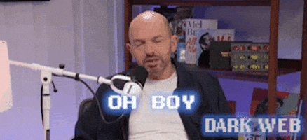 Frustrated Oh Boy GIF by Dark Web