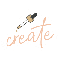 Create Skin Care Sticker by Green + Bare