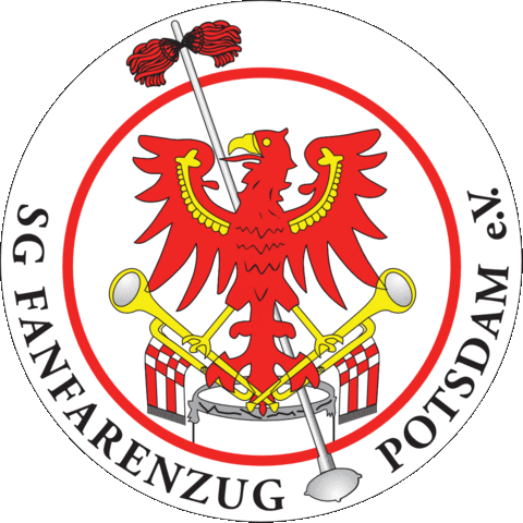FanfarenzugPotsdam music logo band adler Sticker