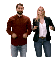 Look Pointing Sticker by GewinnArena