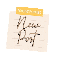 foodnotestories food post foodie influencer Sticker