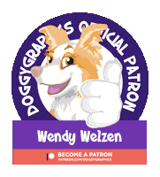 Wendy Patron Sticker by Doggygraphics