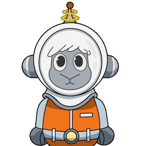 Space Rage Sticker by The Sad Times