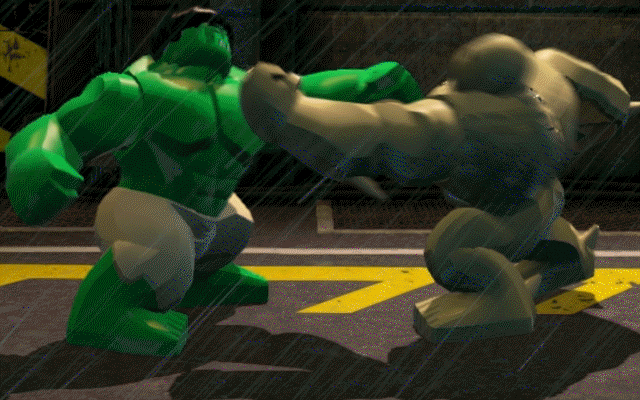 Lego Hulk GIF