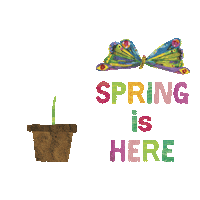 Very Hungry Caterpillar Flower Sticker by PenguinKids