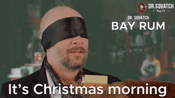 Christmas Christmasmorning GIF by DrSquatch
