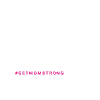 Slam Momstrong Sticker by Ashley Nowe, Get Mom Strong