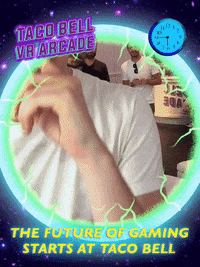 vrarcade GIF by Taco Bell VR Arcade