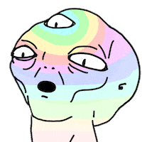 Tripping Acid Trip Sticker by PHAZED