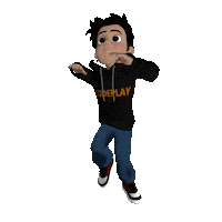 3D Dancing Sticker by codeplay