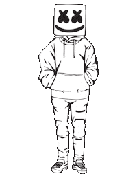 Happy Sticker Sticker by Marshmello