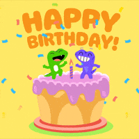 Celebrate Happy Birthday GIF by CoinGecko