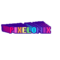Pixel Sticker by Onix Pink Shop