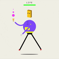 gersonwest life run jump pop GIF
